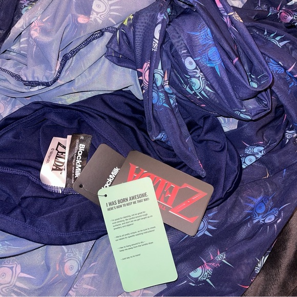 Blackmilk legend of Zelda Majoras mask midaxi dress emo goth gothic Lolita - Picture 2 of 6